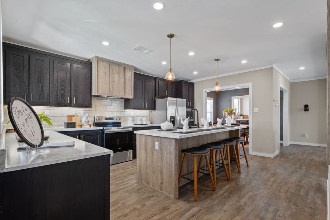 The hangout kitchen home features