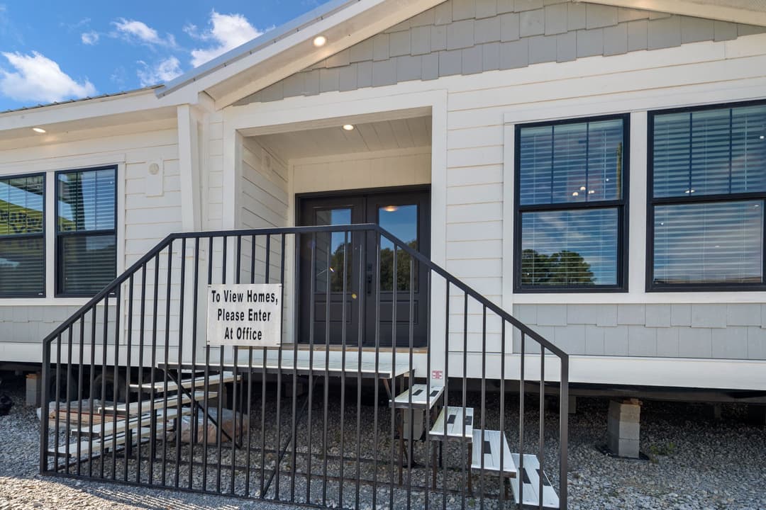 The highland oak exterior home features