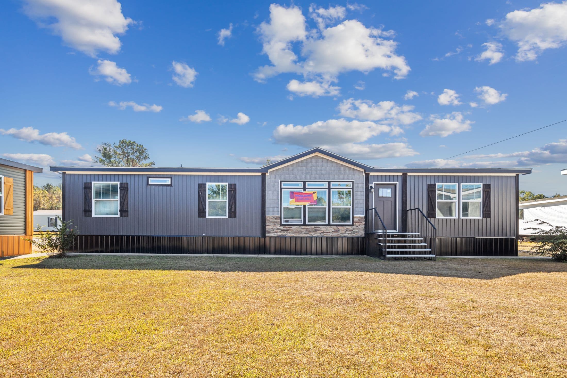 The azalea exterior home features