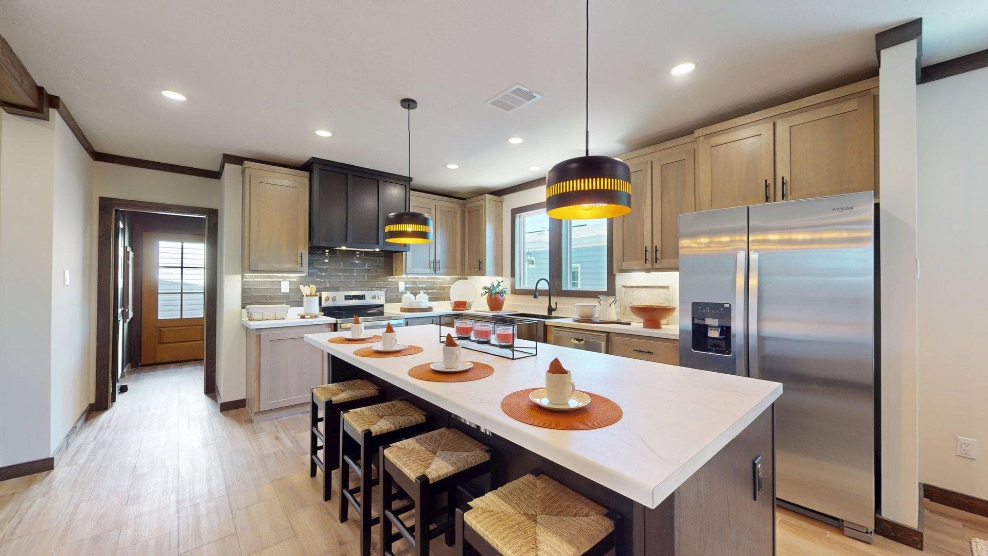 Mountain laurel kitchen home features