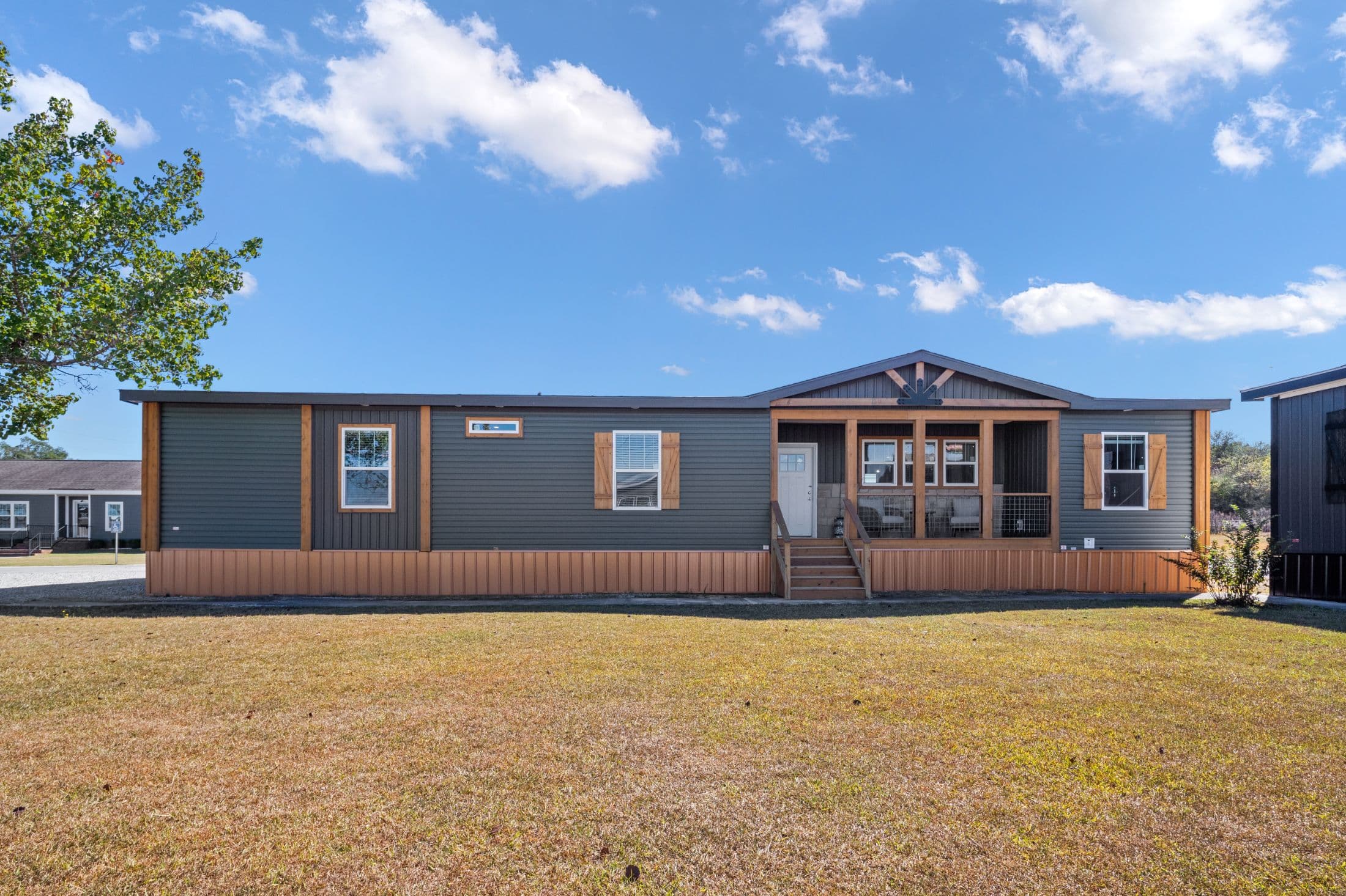 The lakewood exterior home features
