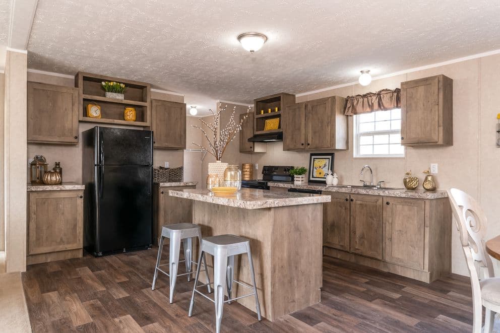 The eagle 52 kitchen home features