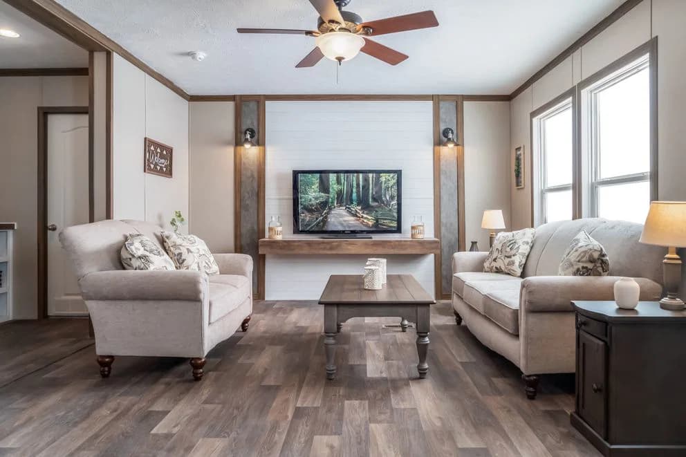 The farmhouse breeze 72 interior home features