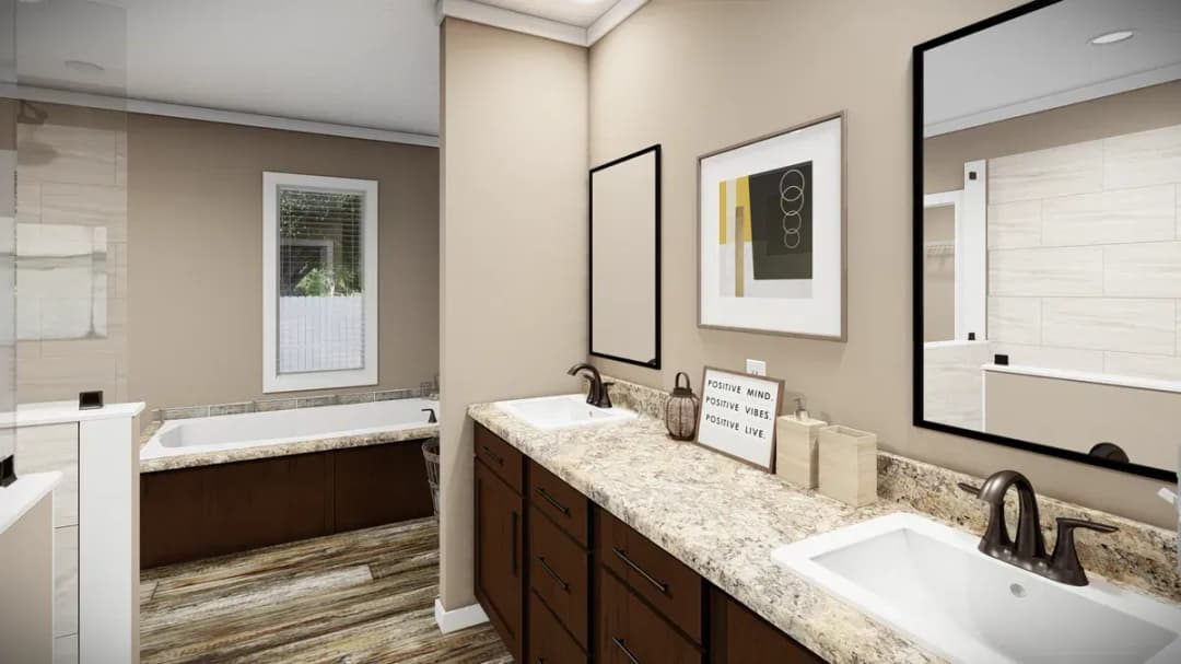 The lloyd ii bathroom home features