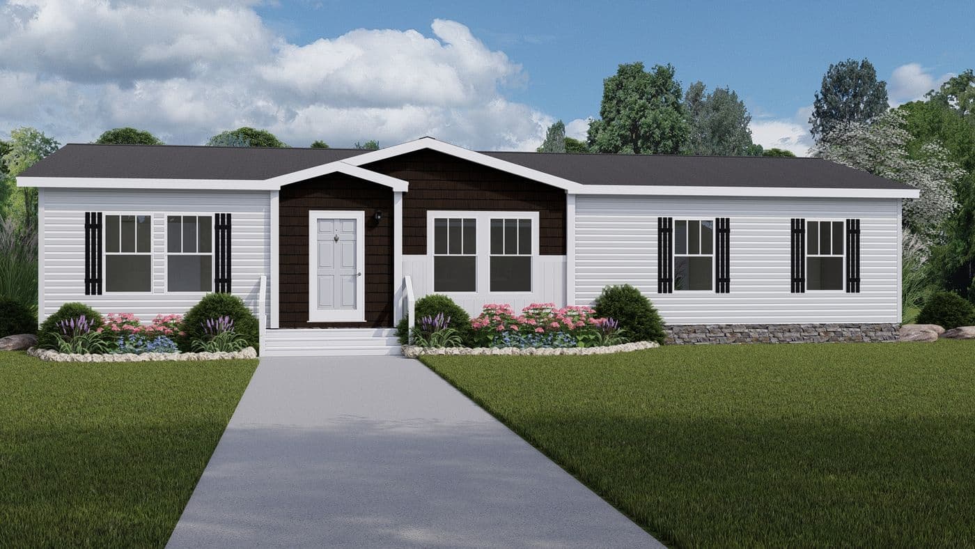Boujee 56 elevation and exterior home features