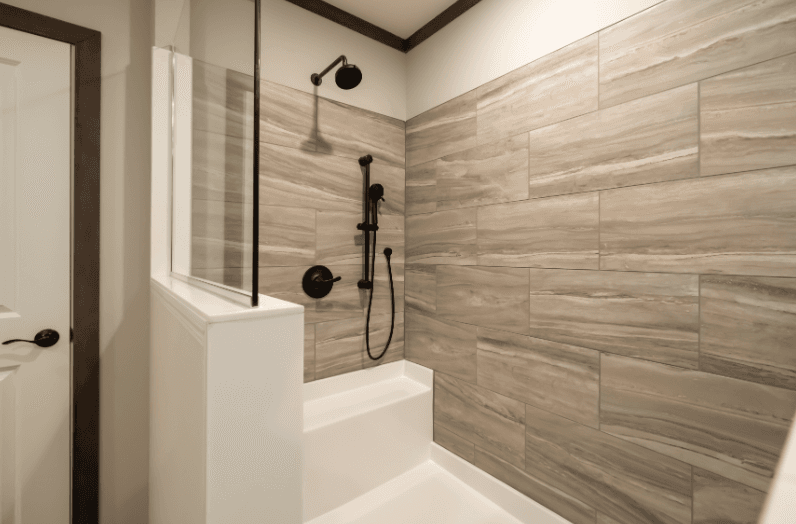 The keep bathroom home features
