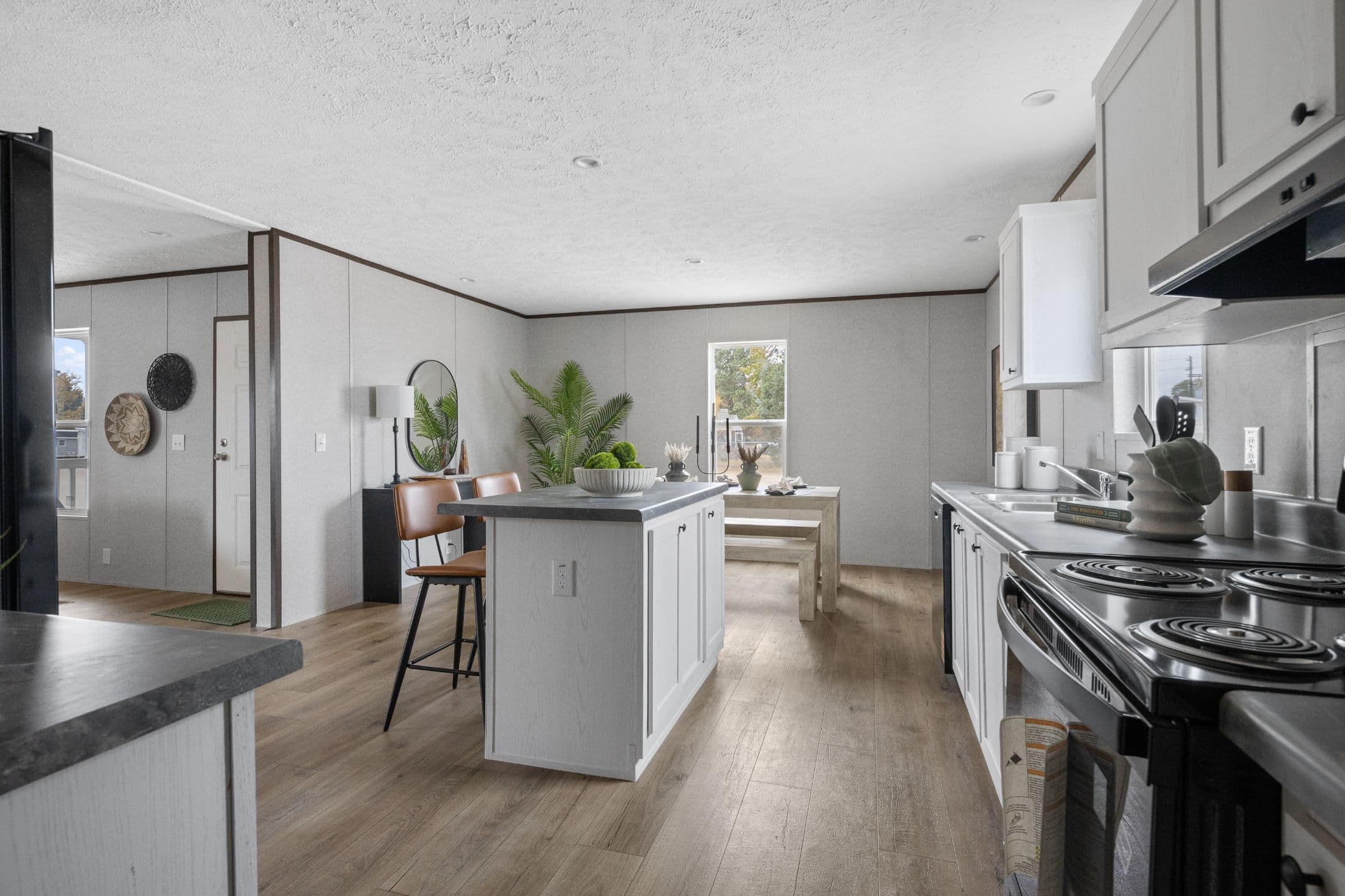 The porch model 3252 interior home features