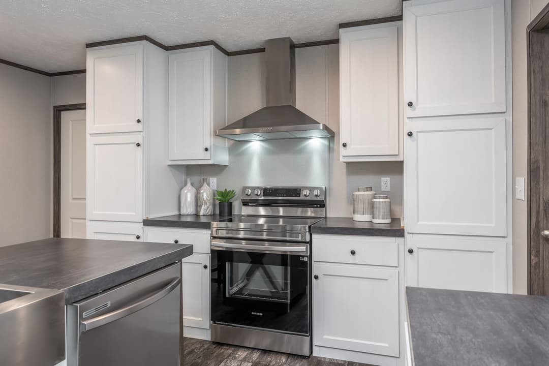 The general kitchen home features