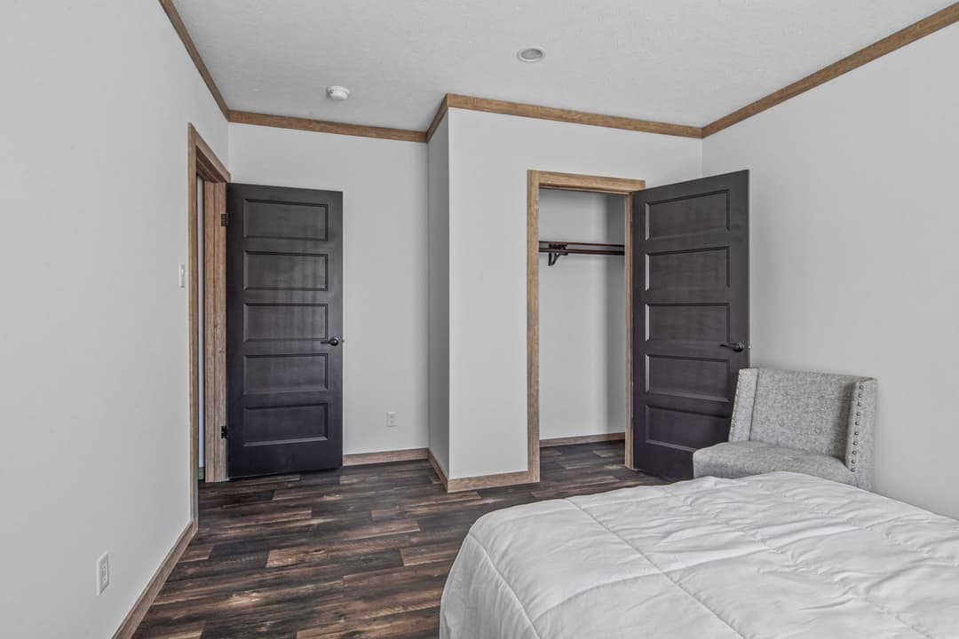 The delilah (inventory) bedroom home features