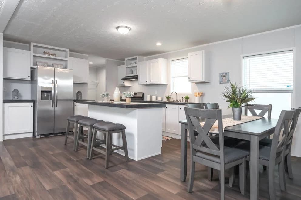 The eagle 48 kitchen home features