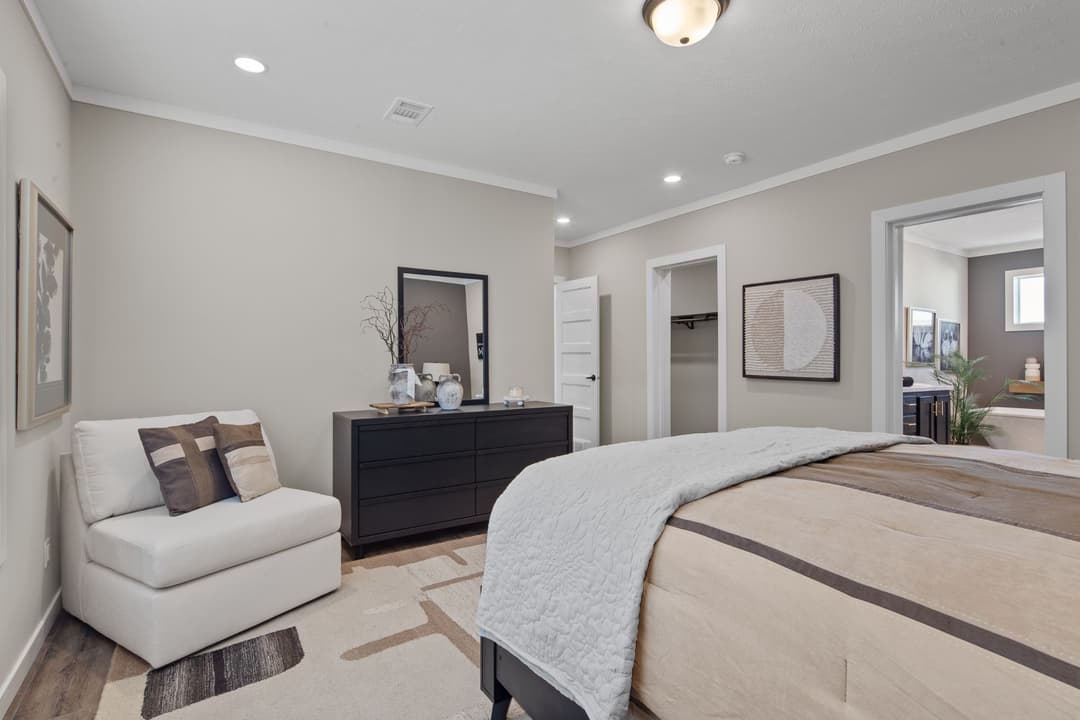 The hangout bedroom home features