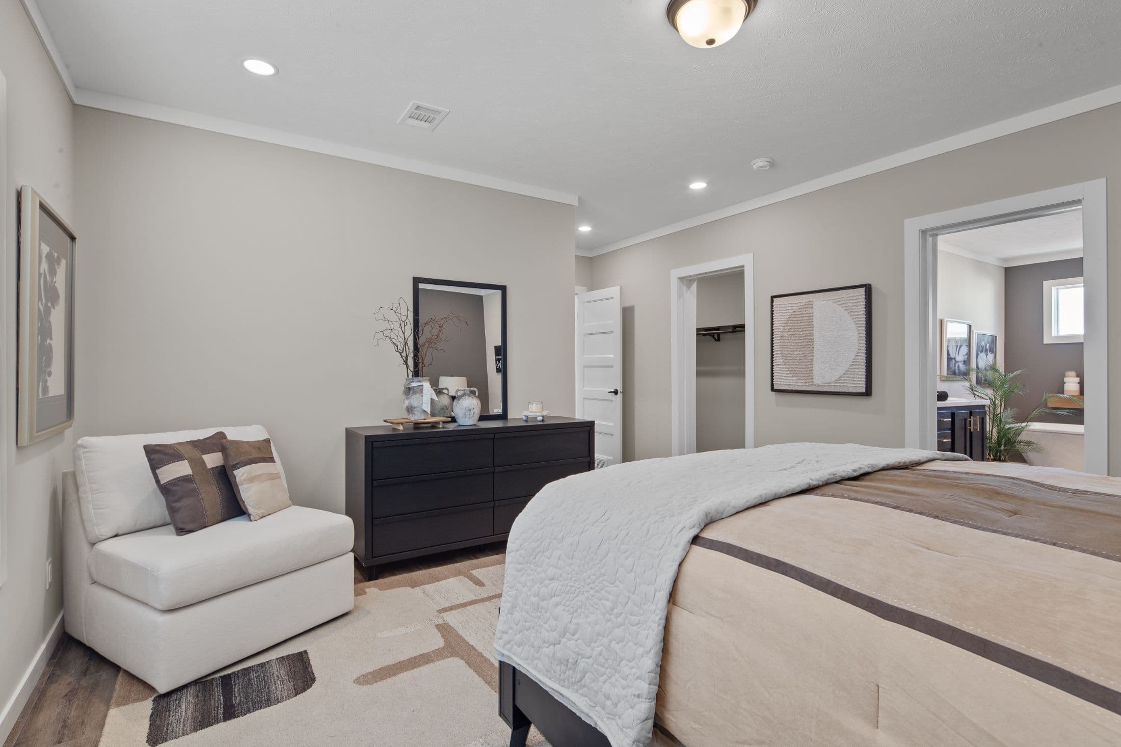 The hangout bedroom home features