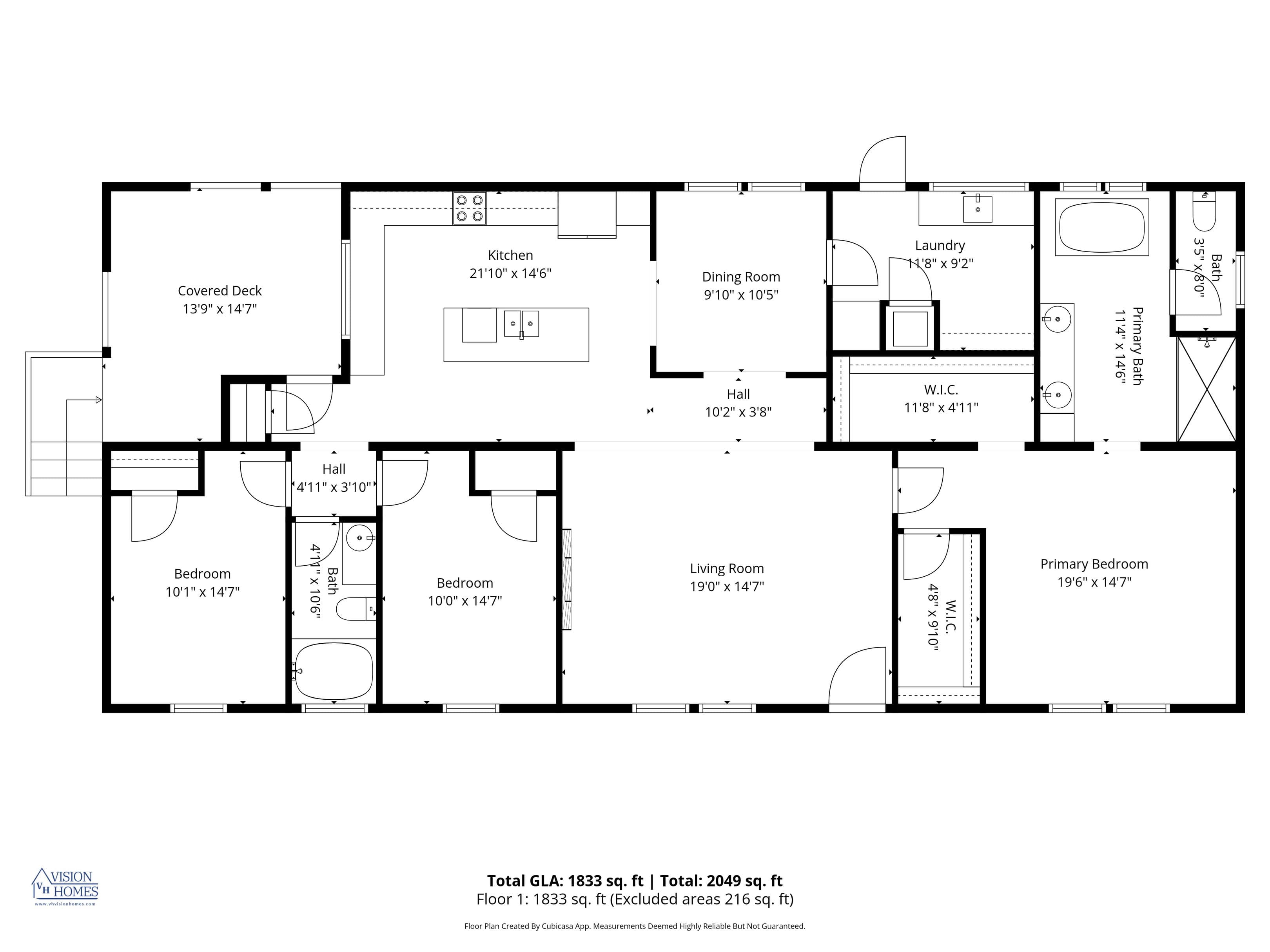 The hangout floor plan home features