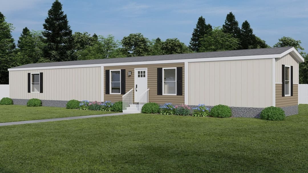 Erikson elevation and exterior home features