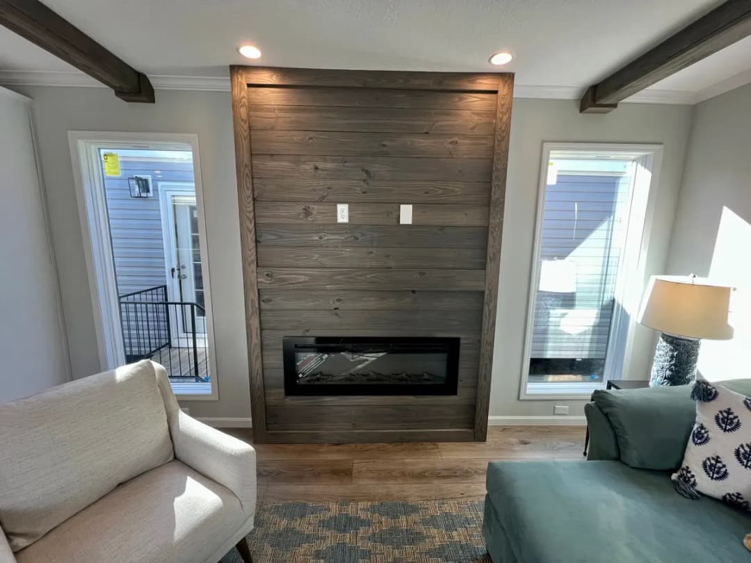 The truman interior home features