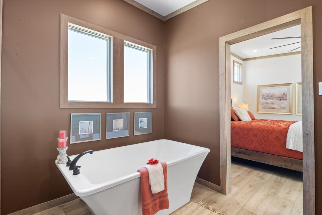 The keystone bathroom home features