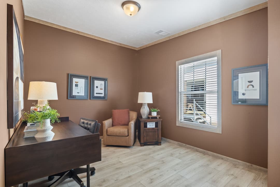 The keystone interior home features