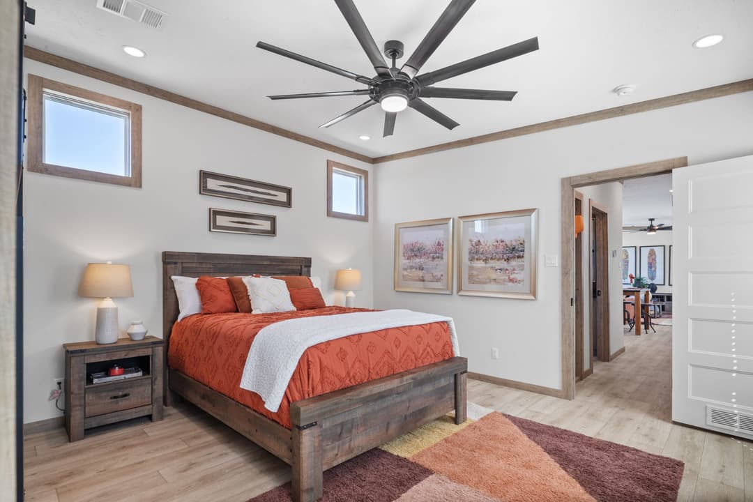 The keystone bedroom home features
