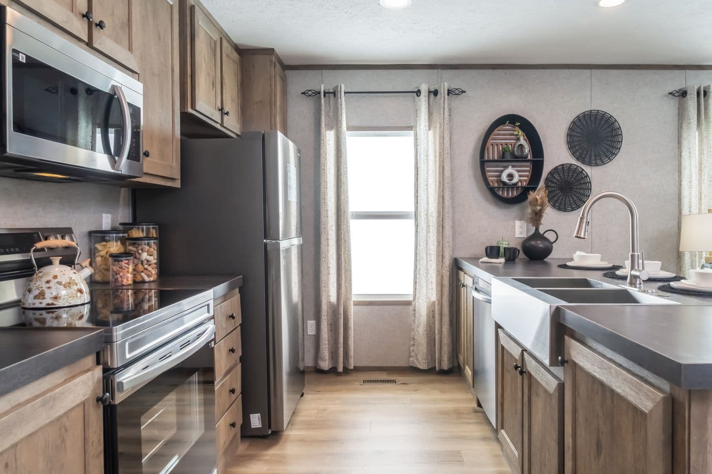 The warrior kitchen home features