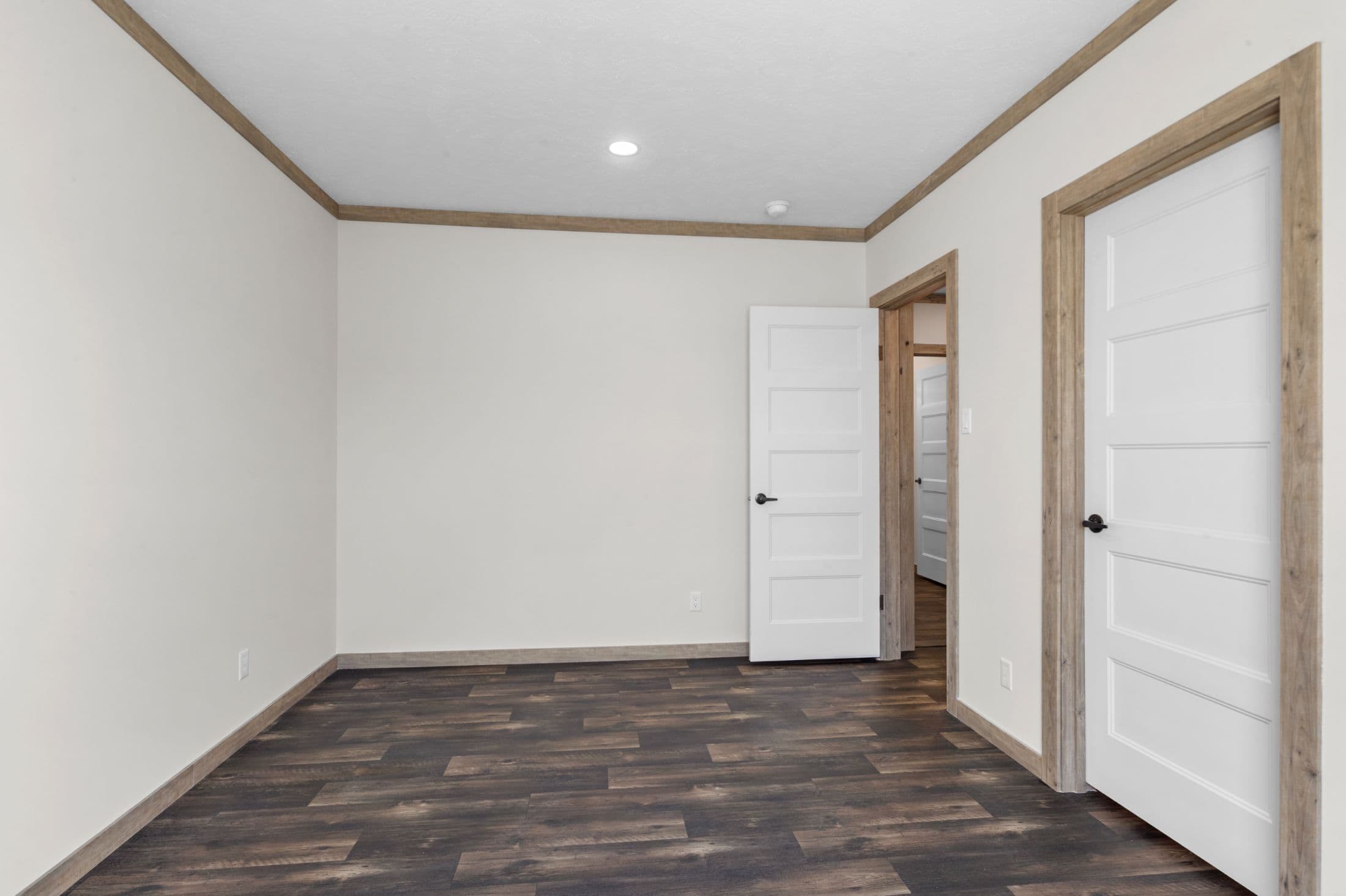 The cedar creek bedroom home features