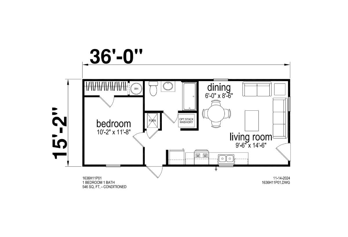 Prime 1636h11p01 floor plan home features