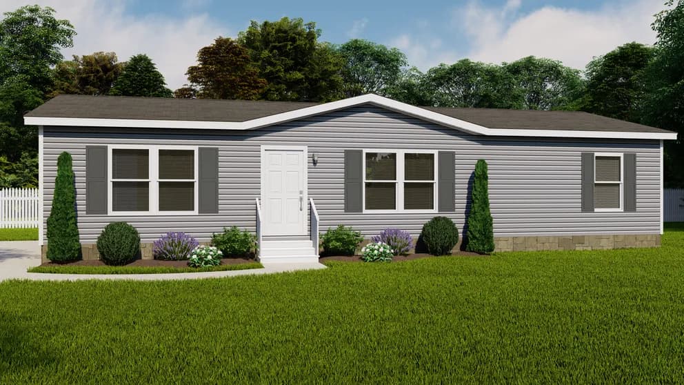 Tradition 52b hero, elevation, and exterior home features
