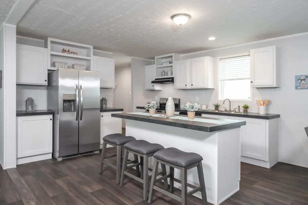 The eagle 48 kitchen home features