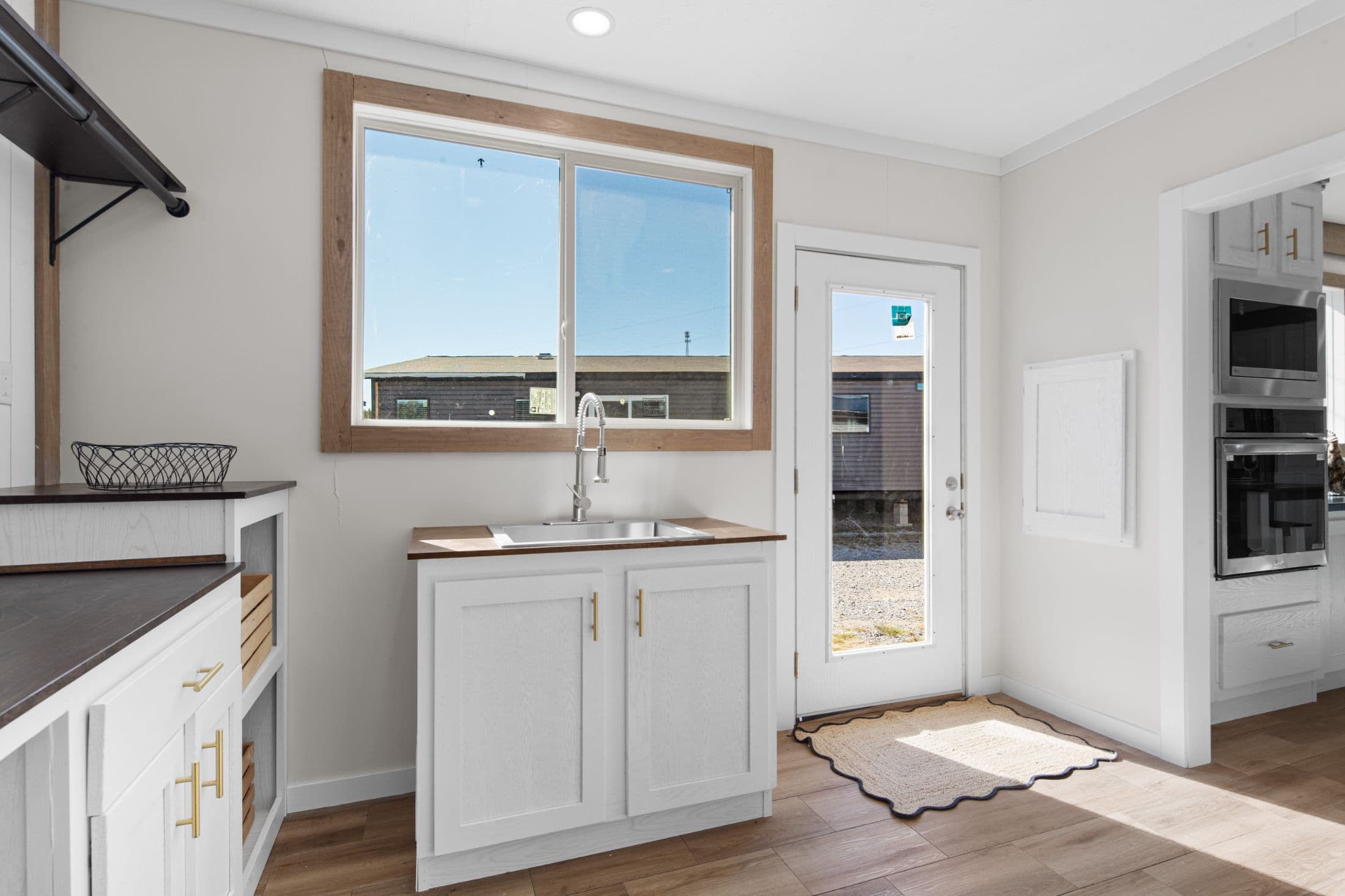 The twin creek interior home features