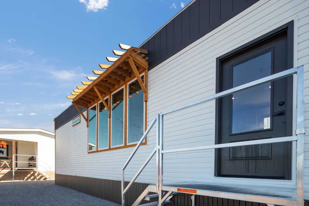 The keystone exterior home features