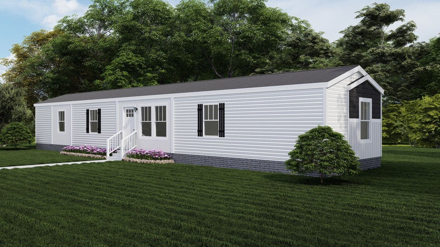 Baby boujee hero, elevation, and exterior home features
