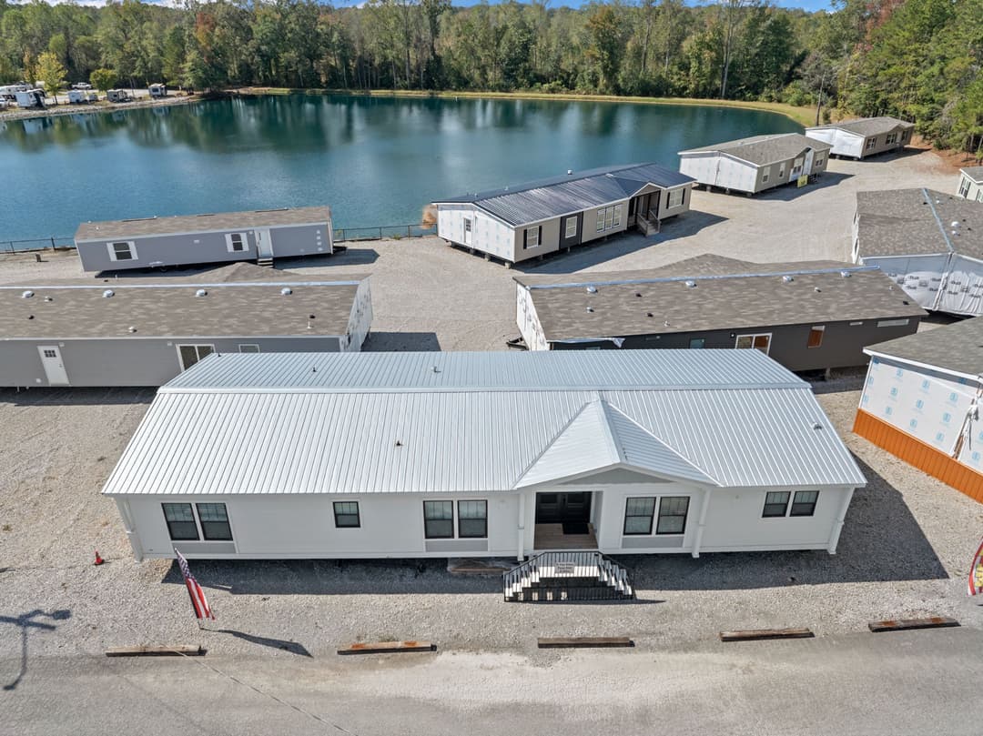 The highland oak exterior home features