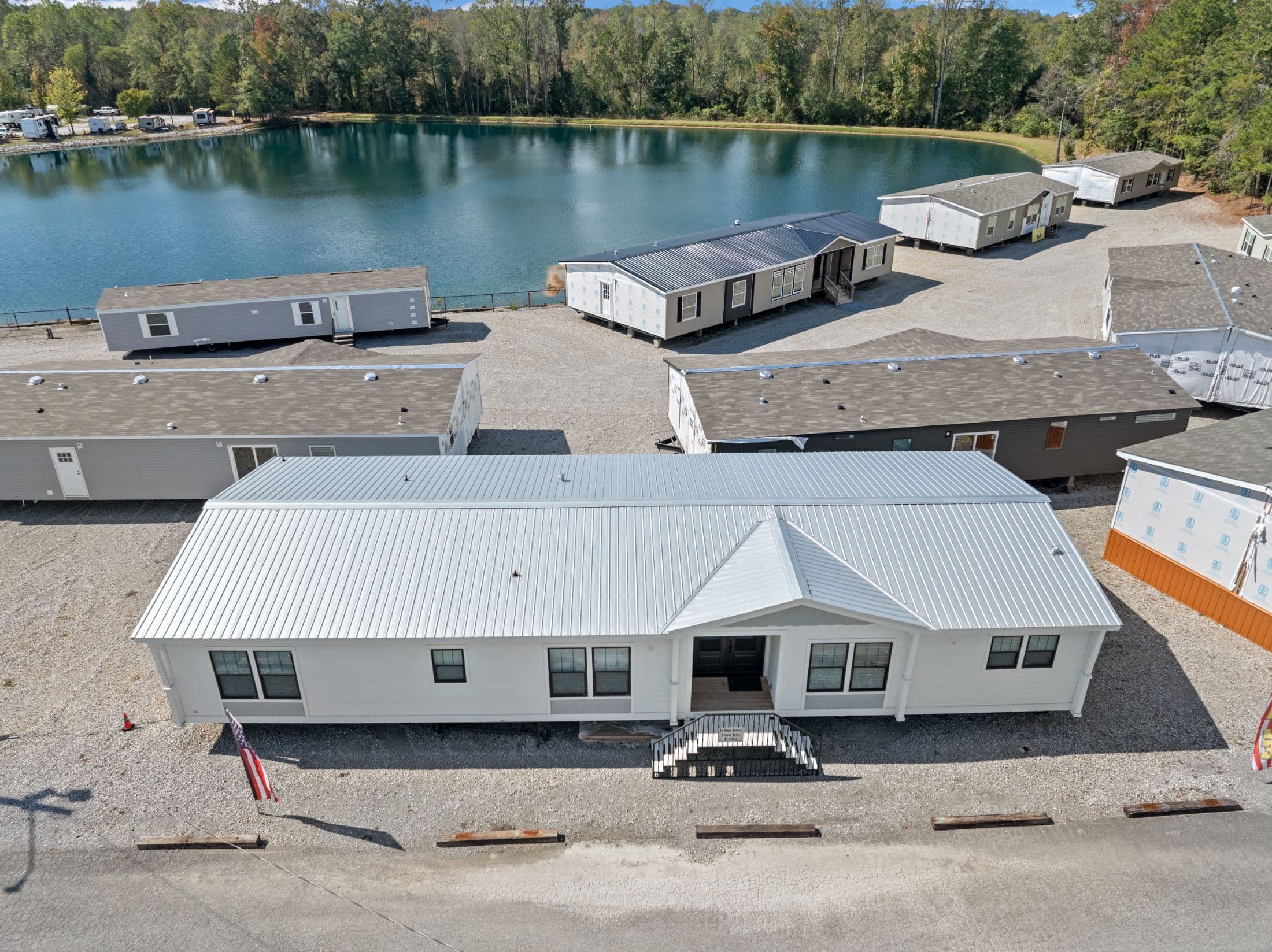 The highland oak exterior home features