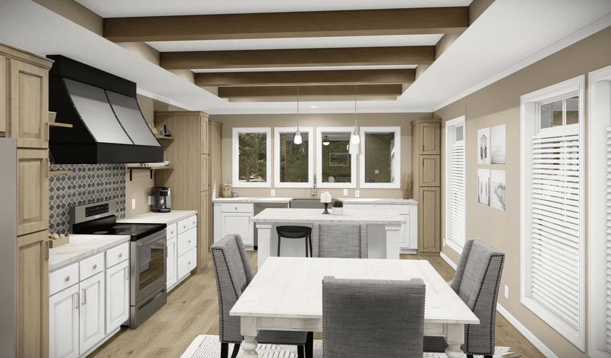 The bandon interior home features