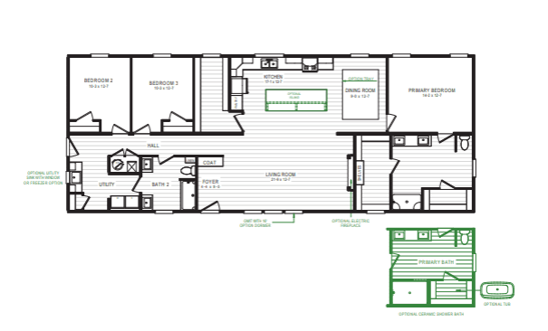 Palmer  home features