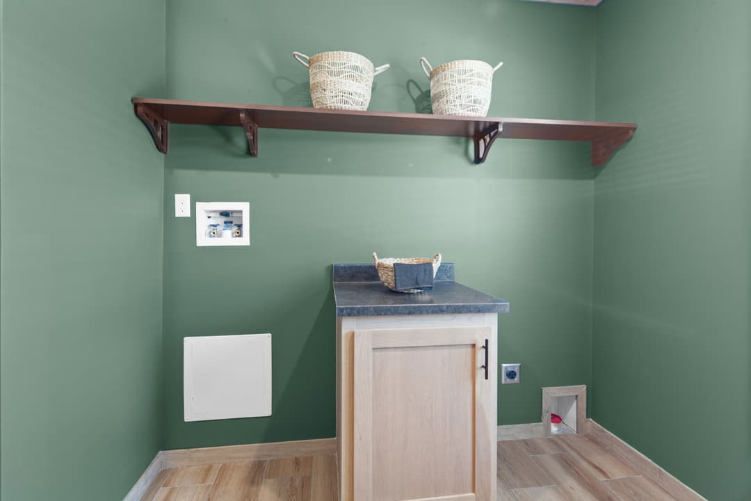 The low country interior home features