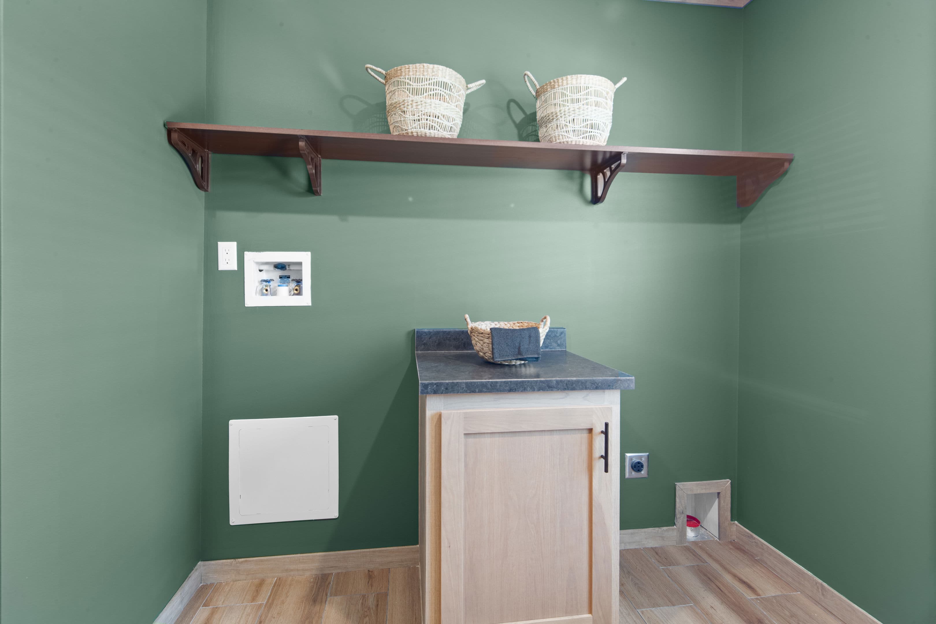 The low country interior home features