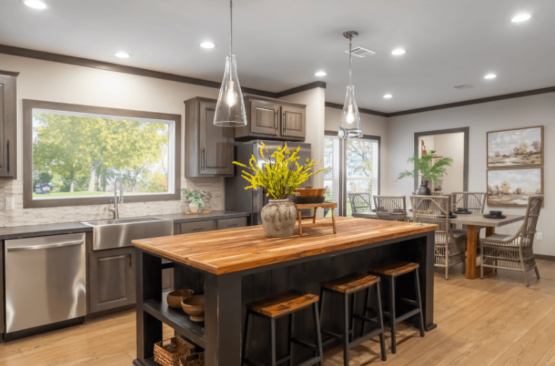 The keep kitchen home features