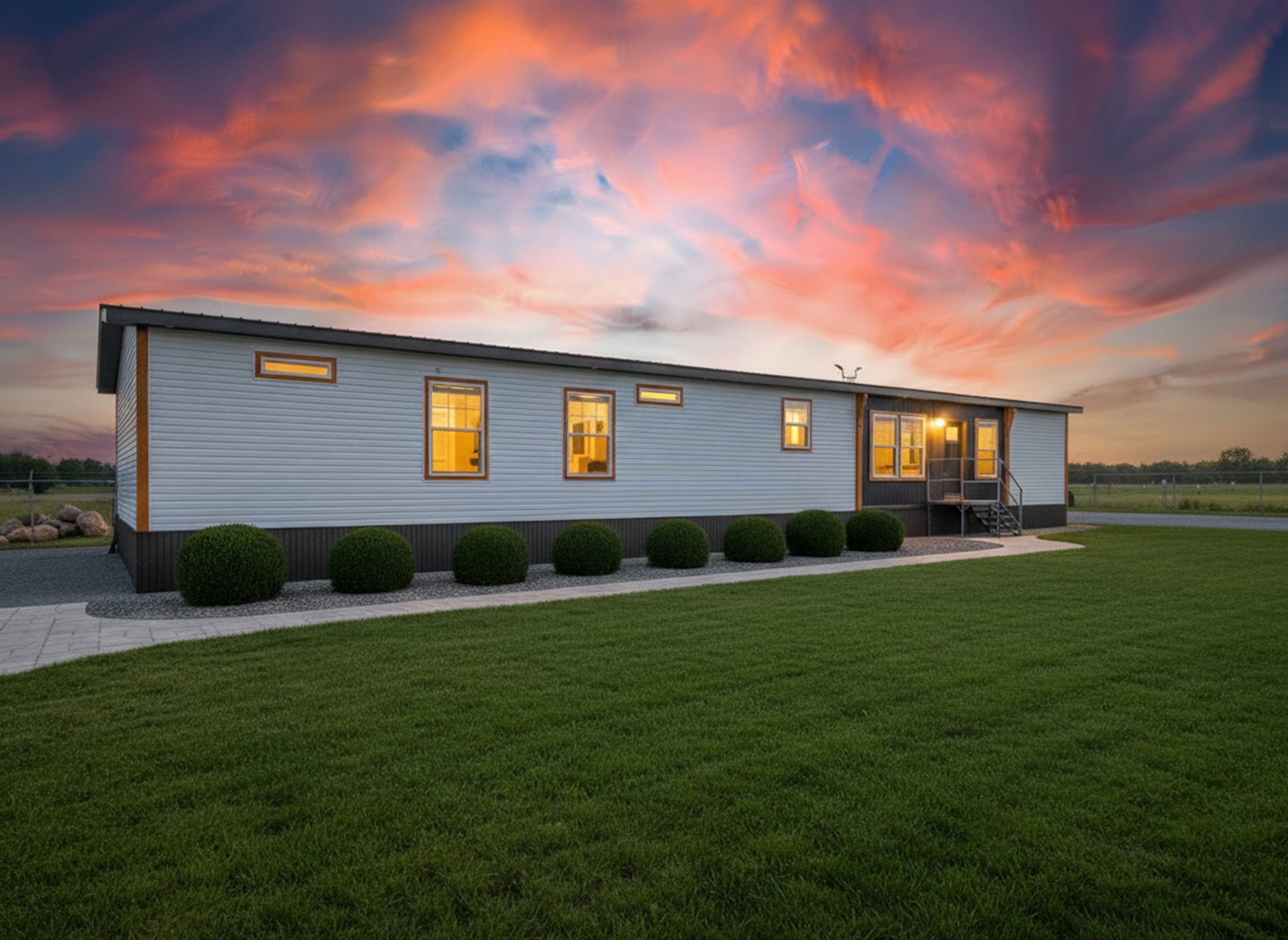 The keystone hero and exterior home features