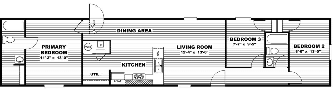Elation (inventory) floor plan home features