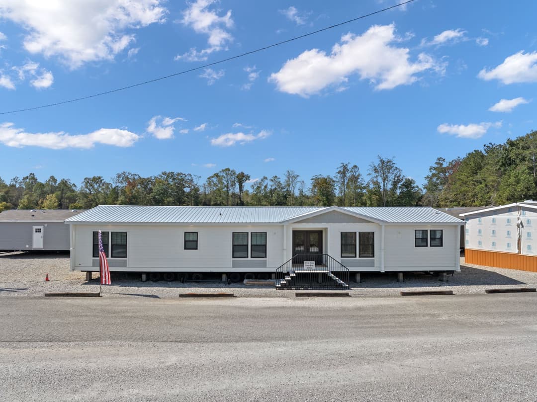 The highland oak exterior home features