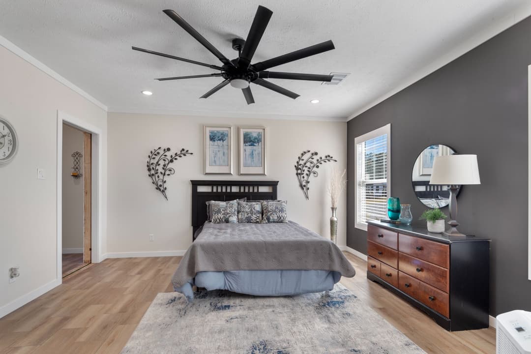 The twin creek interior home features