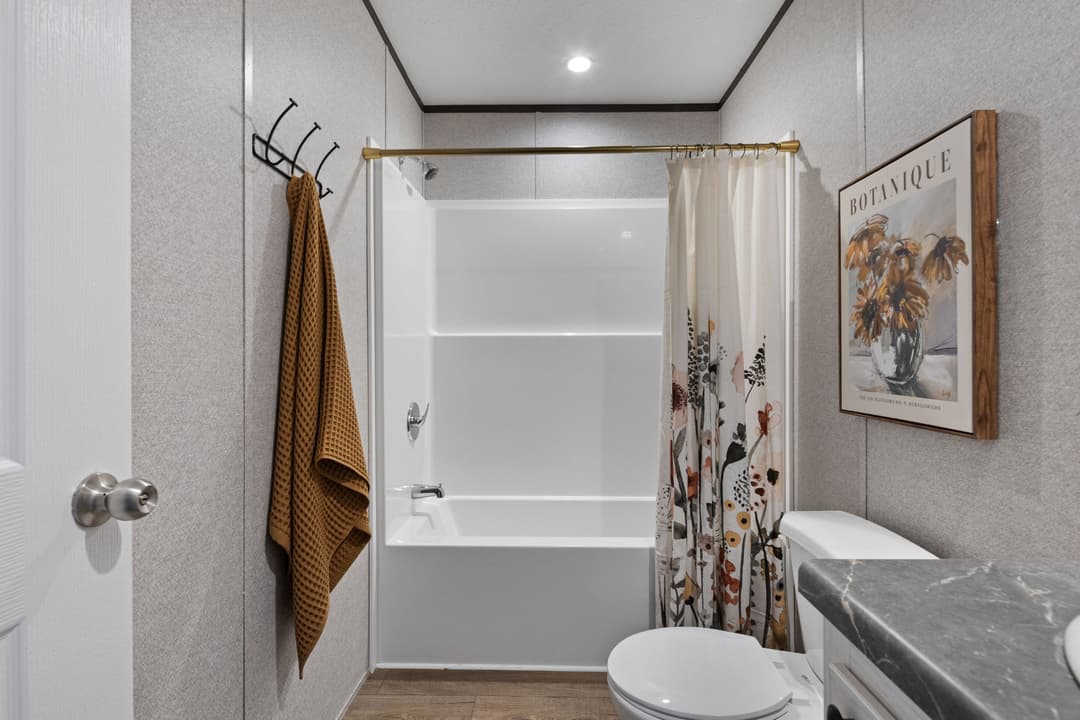 The prime bathroom home features