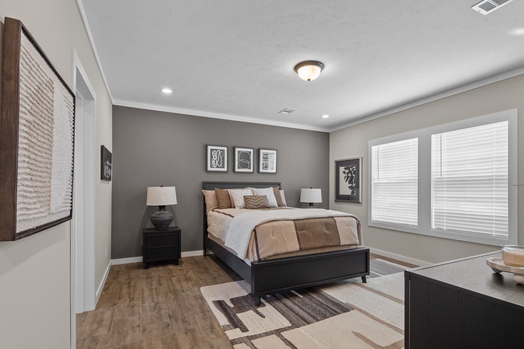 The hangout bedroom home features