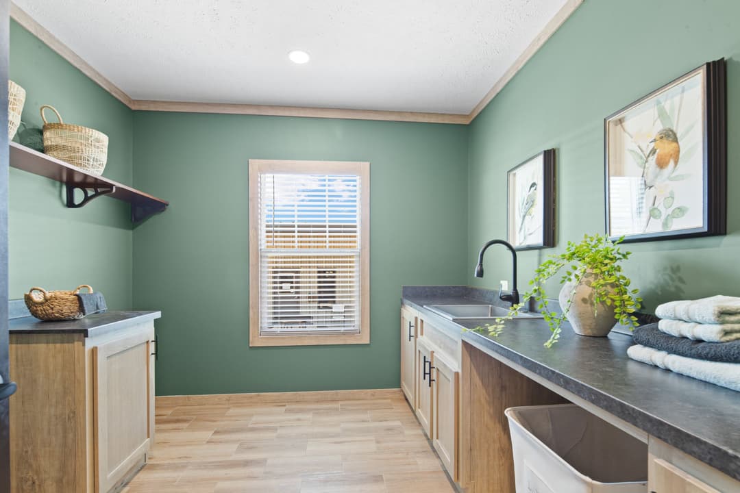 The low country interior home features