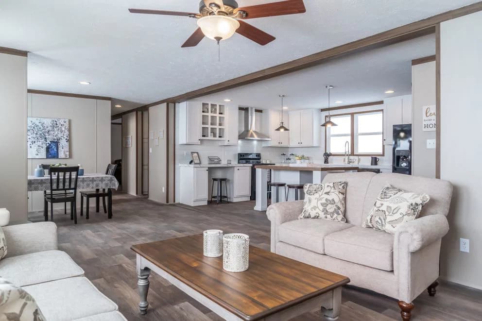 The farmhouse breeze 72 interior home features