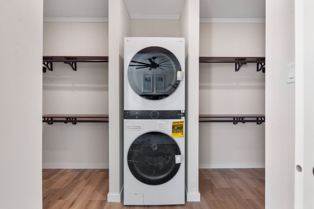 The twin creek interior home features