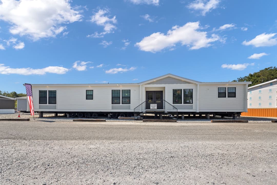 The highland oak exterior home features