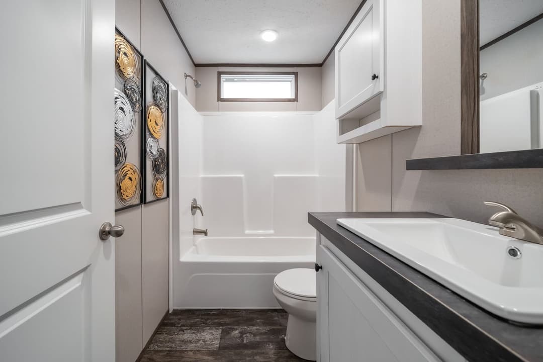 The general bathroom home features