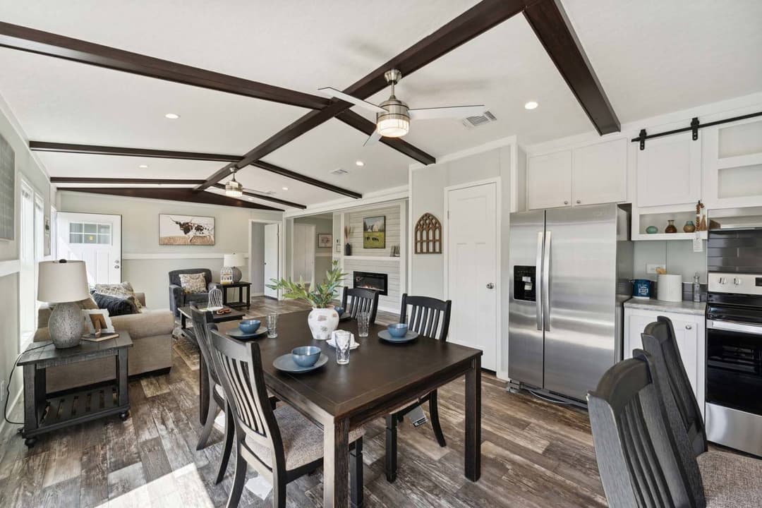 The maddux kitchen home features