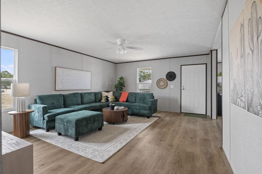 The porch model 3252 interior home features